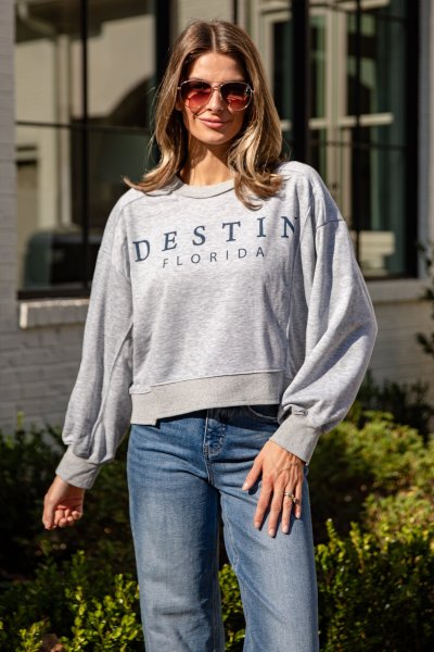 Destin Cropped Sweatshirt